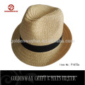 cheap mens Brown promotional paper straw boater hats